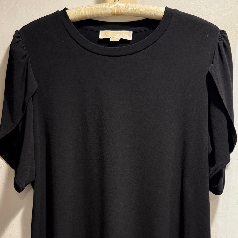 Michael Kors Women's Black Short Sleeve Tee